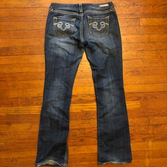 ReRock Express Barely Boot Cut Jeans Size 8L - Picture 5 of 6